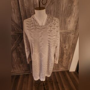 Simply Vera Vera Wang Cozy Cream Hooded Sleepwear